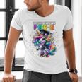 Graduation Pre-K Unicorn Roller Skate Girls Preschool Grad Men's V-Neck T-Shirt