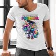 Graduation Preschool Unicorn Roller Skate Girls Pre-K Grad Men's V-Neck T-Shirt