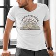Groovy Flowers Love God Drink Coffee Read Books Christian Men's V-Neck T-Shirt Groovy Flowers Love God Drink Coffee Read Books Christian Men's V-Neck T-Shirt