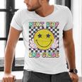 Groovy Next Stop 2nd Grade 1st Grade Graduation 2025 Men's V-Neck T-Shirt