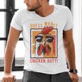 Guess What Chicken Butt DadSiblingsFriends Humor Small Men's V-Neck T-Shirt