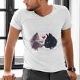 Happy Valentines Day Self Introvert Humor Antisocial Raglan Baseball Tee Men's V-Neck T-Shirt Happy Valentines Day Self Introvert Humor Antisocial Raglan Baseball Tee Men's V-Neck T-Shirt