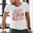 Hot Girls Read Cute Book Lover Reading Club Men's V-Neck T-Shirt