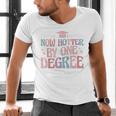 Now Hotter By One Degree Graduation Men's V-Neck T-Shirt