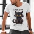 Humor Provocateur Sarcasm Closes The Silence Introvert Chat Men's V-Neck T-Shirt