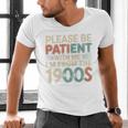 Humor Retro Please Be Patient With Me I'm From The 1900s Premium Men's V-Neck T-Shirt Humor Retro Please Be Patient With Me I'm From The 1900s Premium Men's V-Neck T-Shirt