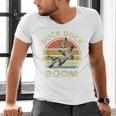 Hunting-Shirt Duck Boom Hunter Dad Grandpa Men Men's V-Neck T-Shirt