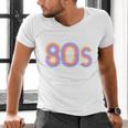 I'd Rather Be In The 80s Iconic Music Nostalgia Vintage Men's V-Neck T-Shirt