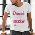I'm A Dance Senior Mom 2026 Of Course I'm Crying Graduation Men's V-Neck T-Shirt