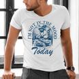 I’m Not In The Mood Today Anti-Social Moody Introvert Humor Men's V-Neck T-Shirt