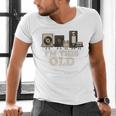 I’m This Old Retro Tech Nostalgia For 70s 80s Premium Tri-Blend Men's V-Neck T-Shirt I’m This Old Retro Tech Nostalgia For 70s 80s Premium Tri-Blend Men's V-Neck T-Shirt