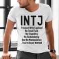 INTJ Rules Architect Personality Type Introvert Men's V-Neck T-Shirt INTJ Rules Architect Personality Type Introvert Men's V-Neck T-Shirt