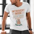 Introvert Mode Hiking Activated Hiker Men's V-Neck T-Shirt Introvert Mode Hiking Activated Hiker Men's V-Neck T-Shirt