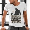 Introverted But Willing To Discuss Nephilim Tee Men's V-Neck T-Shirt