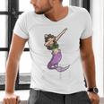 Kids Class Of 2029 Shirt Graduation Dabbing Mermaid Shirt Men's V-Neck T-Shirt