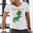 Kids Cute Graduation Dinosaur Smarty Saurus Kinder VPK Pre-k Grad Men's V-Neck T-Shirt
