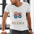 Kids I Just Crushed Preschool Monster Graduation Pre-K Shirt Men's V-Neck T-Shirt
