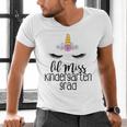 Kids Lil Miss Kindergarten Grad Shirt Graduation Shirts 2018 Men's V-Neck T-Shirt