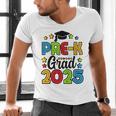 Kids Pre-K Grad 2025 Preschool Prek Graduation Men's V-Neck T-Shirt