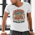 Licensed Social Worker Masters MSW LMSW Graduation 2026 Premium Tri-Blend Men's V-Neck T-Shirt