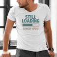 Still Loading Since 1999 Retro Tech Nostalgia Premium Tri-Blend Men's V-Neck T-Shirt