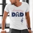 Marvel Spider-Man Father's Day Amazing Dad Retro Men's V-Neck T-Shirt