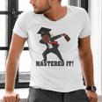 Masters Graduation Mastered It Dabbing Man Tee Men's V-Neck T-Shirt