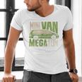 Mini Van Mega Fun Mom Dad T-Shirt Men's V-Neck T-Shirt