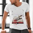 Murder Mystery And a Cup Of Tea Book Humor Men's V-Neck T-Shirt