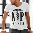 Nurse Practitioner Graduation NP Est 2019 Shirt Men's V-Neck T-Shirt