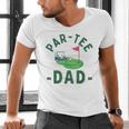 The Par Tee Dad Hole In One Golf Parents Matching Family Men's V-Neck T-Shirt