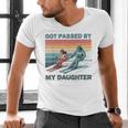 Got Passed By My Daughter Skiing Dad Men's V-Neck T-Shirt