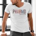 Pharmacist Graduation PharmD Class Of 2024 Pharmacy Grad Men's V-Neck T-Shirt