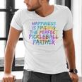 Pickleball Saying Introvert Pickleball Game Partner Men's V-Neck T-Shirt