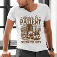 Please Be Patient With Me I'm From The 1900s Grandpa Premium Men's V-Neck T-Shirt Please Be Patient With Me I'm From The 1900s Grandpa Premium Men's V-Neck T-Shirt