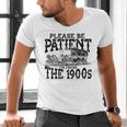 Please Be Patient With Me I'm From The 1900s Old Vintage Premium Men's V-Neck T-Shirt