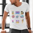 Please Be Patient With Me I'm From The 1900s Retro 90's Men's V-Neck T-Shirt