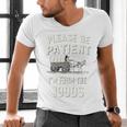 Please Be Patient I'm From The 1900s Retro Premium Tri-Blend Men's V-Neck T-Shirt