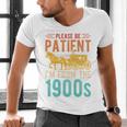 PLEASE BE PATIENT I'M FROM THE 1900s Vintage 1900s 90s Premium Men's V-Neck T-Shirt