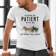 Please Be Patient I'm From The 1900s Vintage Men's V-Neck T-Shirt Please Be Patient I'm From The 1900s Vintage Men's V-Neck T-Shirt