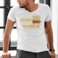 Please Be Patient With Me I'm From The 1900s Vintage Oregon Premium Men's V-Neck T-Shirt