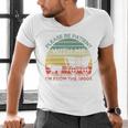 Please Be Patient With Me I'm From The 1900s Vintage Sunset Premium Men's V-Neck T-Shirt