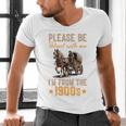 Please Be Patient With Mee I'm From The 1900s Minimalist Premium Men's V-Neck T-Shirt Please Be Patient With Mee I'm From The 1900s Minimalist Premium Men's V-Neck T-Shirt