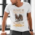 Please Be Patient With Mee I'm From The 1900s Premium Men's V-Neck T-Shirt
