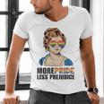 Pride And Prejudice Book Jane Austen Merch LGBTQ Men's V-Neck T-Shirt Pride And Prejudice Book Jane Austen Merch LGBTQ Men's V-Neck T-Shirt