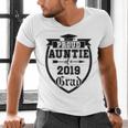 Proud Auntie Of a 2019 Grade Aunt Graduation Men's V-Neck T-Shirt