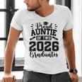 Proud Auntie Of Two 2026 Graduates Graduation Men's V-Neck T-Shirt
