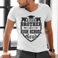 Proud Brother Of a High School Grad Senior Graduation Shirt Men's V-Neck T-Shirt