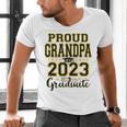 Proud Grandpa Of A 2023 Graduate Graduation Men's V-Neck T-Shirt