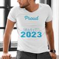 Proud Mama Of 2023 Class Master Graduate Family Graduation Men's V-Neck T-Shirt